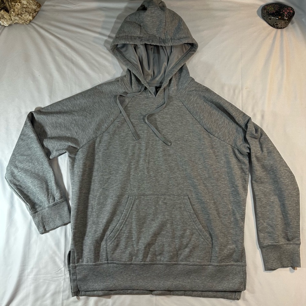 Gray Hooded Sweatshirt